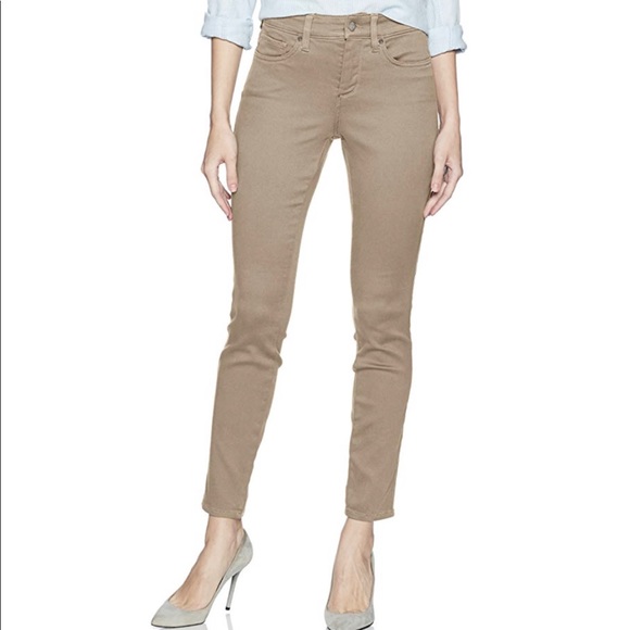 NYDJ Denim - NYDJ Ami Skinny Legging Jeans Tan Size 6P